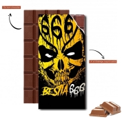 Tablette de chocolat personnalisé 666 The Devil Satan