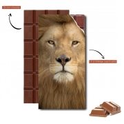 Tablette de chocolat personnalisé Africa Lion