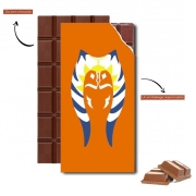 Tablette de chocolat personnalisé Ahsoka