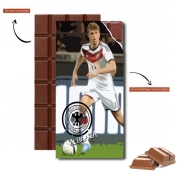 Tablette de chocolat personnalisé Allemagne foot 2014