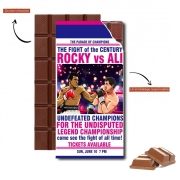 Tablette de chocolat personnalisé Ali vs Rocky