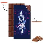 Tablette de chocolat personnalisé Alice Card