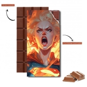Tablette de chocolat personnalisé Angry Girl