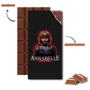 Tablette de chocolat personnalisé annabelle comes home