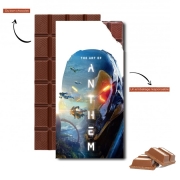 Tablette de chocolat personnalisé Anthem Art