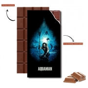 Tablette de chocolat personnalisé Aquaman