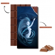 Tablette de chocolat personnalisé Aquarius Girl