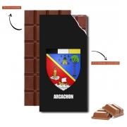 Tablette de chocolat personnalisé Arcachon