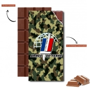 Tablette de chocolat personnalisé Armee de terre - French Army