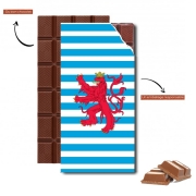Tablette de chocolat personnalisé Armoiries du Luxembourg