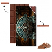 Tablette de chocolat personnalisé Aztec God