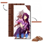 Tablette de chocolat personnalisé bakemonogatari