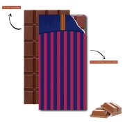 Tablette de chocolat personnalisé Barcelone Maillot Football