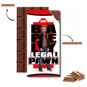 Tablette de chocolat personnalisé BARELY LEGAL PAWN