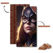 Tablette de chocolat personnalisé Batgirl
