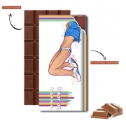 Tablette de chocolat personnalisé Be Healthy Be Sexy