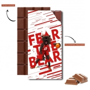 Tablette de chocolat personnalisé Beasts Collection: Fear the Bear