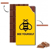 Tablette de chocolat personnalisé Bee Yourself Abeille
