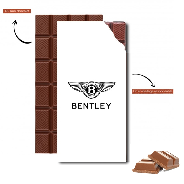 Tablette de chocolat personnalisé Bentley