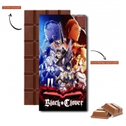 Tablette de chocolat personnalisé Black Clover