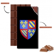 Tablette de chocolat personnalisé Blason bourgogne