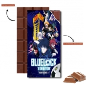 Tablette de chocolat personnalisé Blue Lock Records