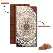 Tablette de chocolat personnalisé Boho Autumn Mandala