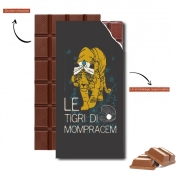 Tablette de chocolat personnalisé Book Collection: Sandokan, The Tigers of Mompracem