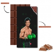Tablette de chocolat personnalisé Boxing Balboa Team