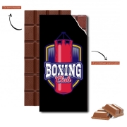 Tablette de chocolat personnalisé Boxing Club