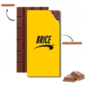 Tablette de chocolat personnalisé Brice de Nice