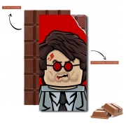 Tablette de chocolat personnalisé Brick Defenders Daredevil