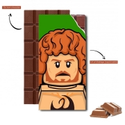 Tablette de chocolat personnalisé Bricks Defenders IronFist