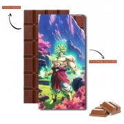 Tablette de chocolat personnalisé Broly Legendary