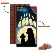 Tablette de chocolat personnalisé Brother Bear