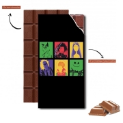 Tablette de chocolat personnalisé Burton Pop