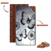 Tablette de chocolat personnalisé Butterflies Dandelion