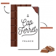 Tablette de chocolat personnalisé Cap Ferret
