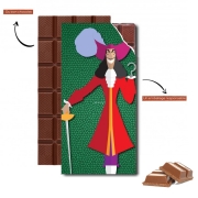 Tablette de chocolat personnalisé Captain Crochet