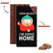 Tablette de chocolat personnalisé Cartman Going Home