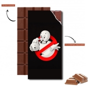 Tablette de chocolat personnalisé Casper x ghostbuster mashup