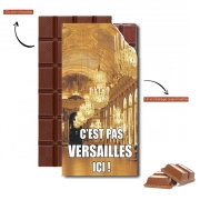 Tablette de chocolat personnalisé C'est pas Versailles ICI !