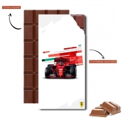 Tablette de chocolat personnalisé Charles leclerc Ferrari