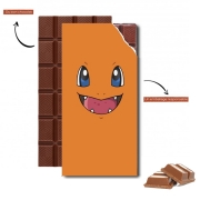 Tablette de chocolat personnalisé Salamandre Feu