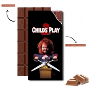 Tablette de chocolat personnalisé Child's Play Chucky La poupée