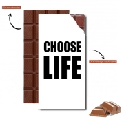 Tablette de chocolat personnalisé Choose Life