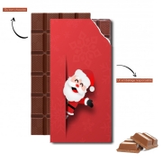 Tablette de chocolat personnalisé Christmas Santa Claus