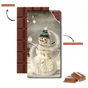 Tablette de chocolat personnalisé Christmas Time