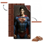 Tablette de chocolat personnalisé Christopher Reeve