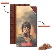 Tablette de chocolat personnalisé Cinema Rambo